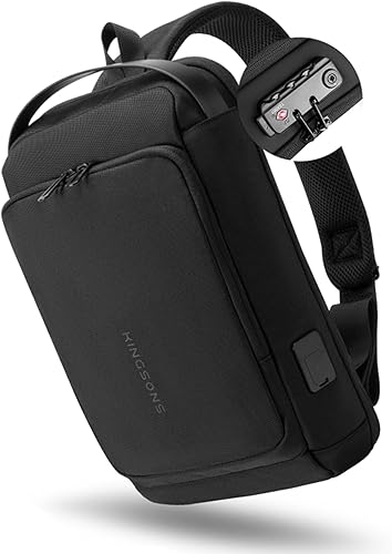 Bolso cruzado antirrobo negro