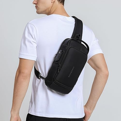Bolso cruzado antirrobo negro