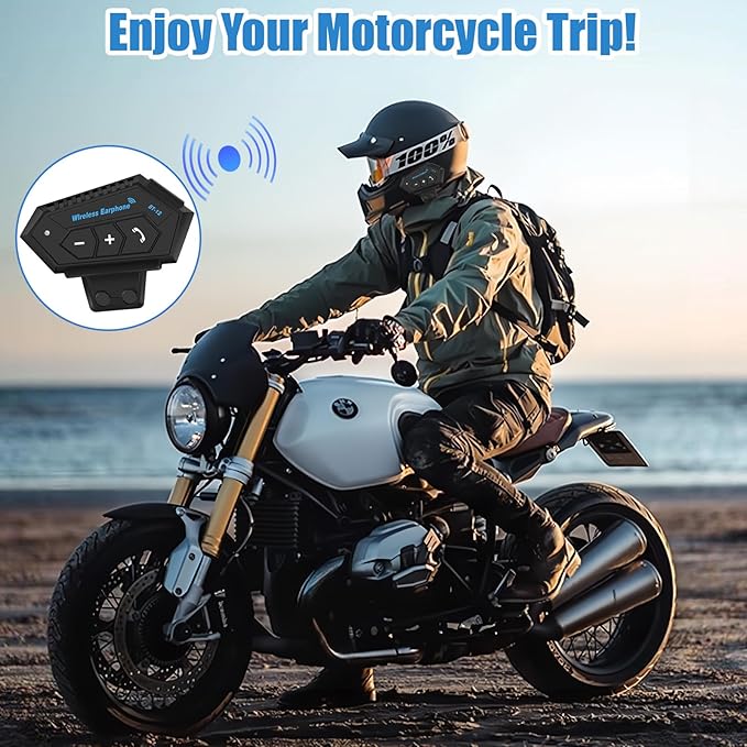Intercomunicador bluetooth para motocicletas