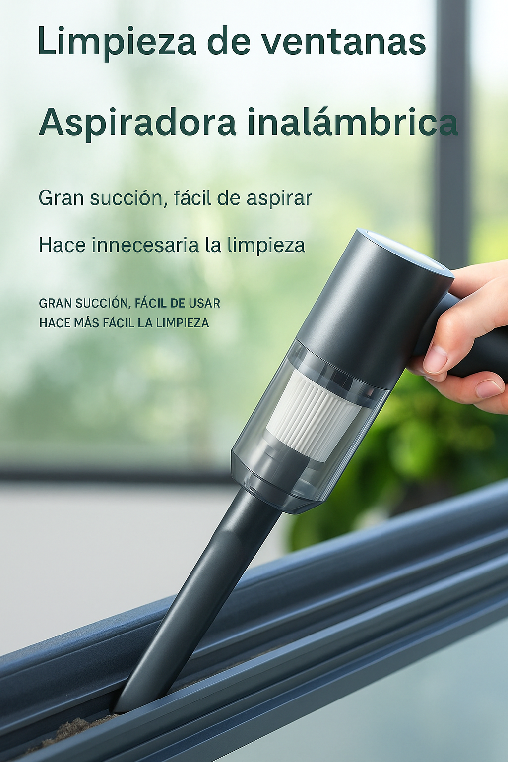 Aspiradora Portátil Inalámbrica
